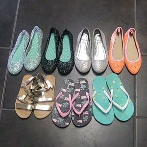 Girls shoe lot size 1-2 New/like new